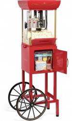 Old Fashion Popcorn Machine / Cart