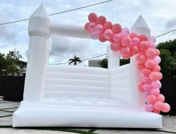 White Bounce House